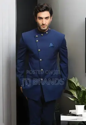 New Bluish Safari Suit