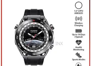 Huawei Watch Ultimate CLB-B19 Black Zircon-Based Amorphous