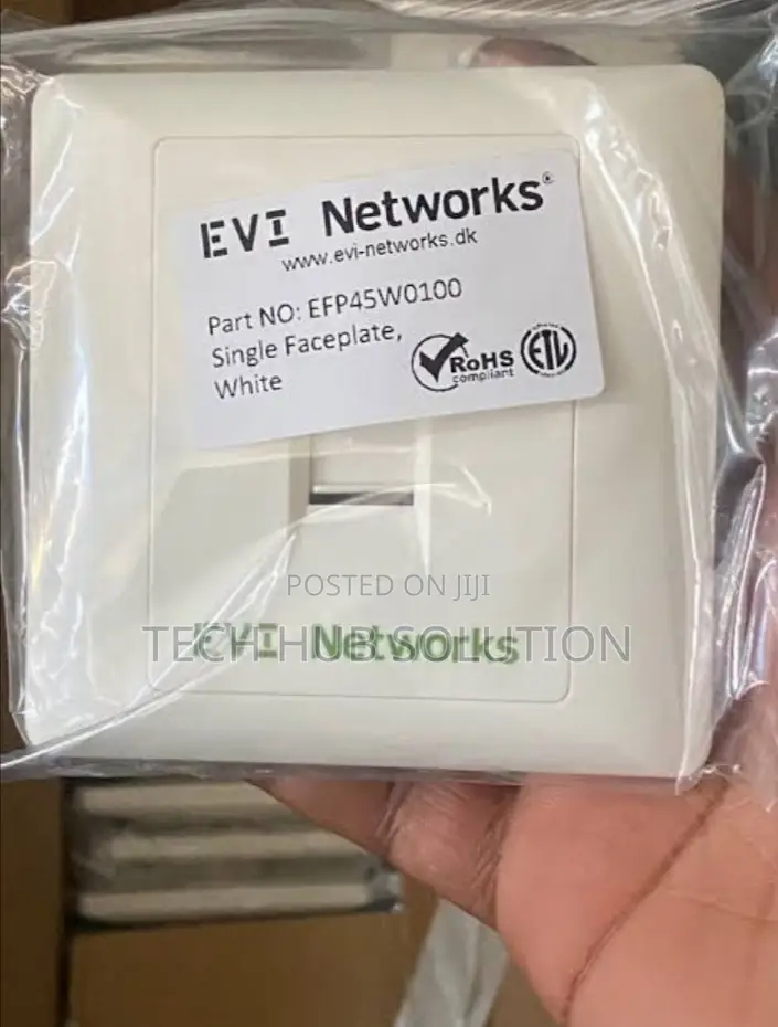 Single Faceplate, White EFP45W0100