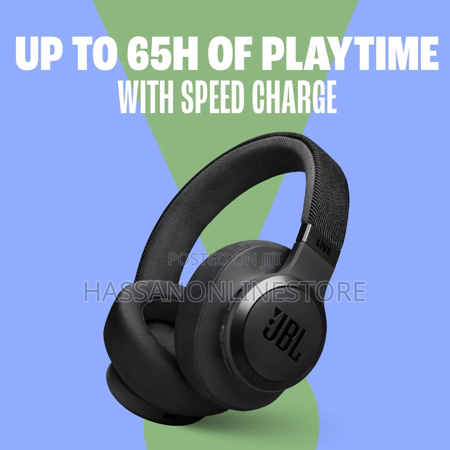 JBL Live 770 Nc Over-Ear Noise-Cancelling Headphones