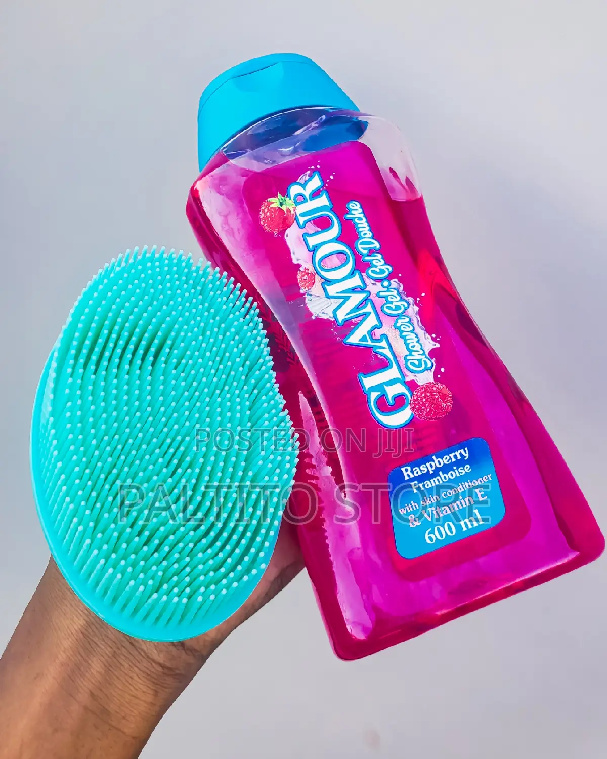 Showergel and Body Scrubber
