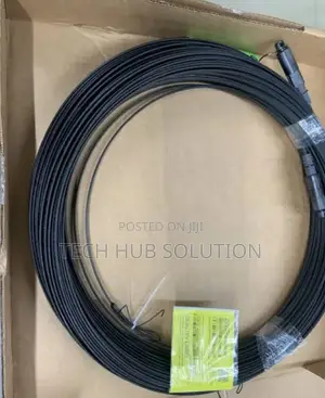 Outdoor Armored 12 Core Fiber Optic Cable Single Mode (1m)