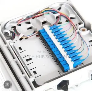 Fiber Optic Distribution Box 8 Core Sc Simplex Fully Loaded