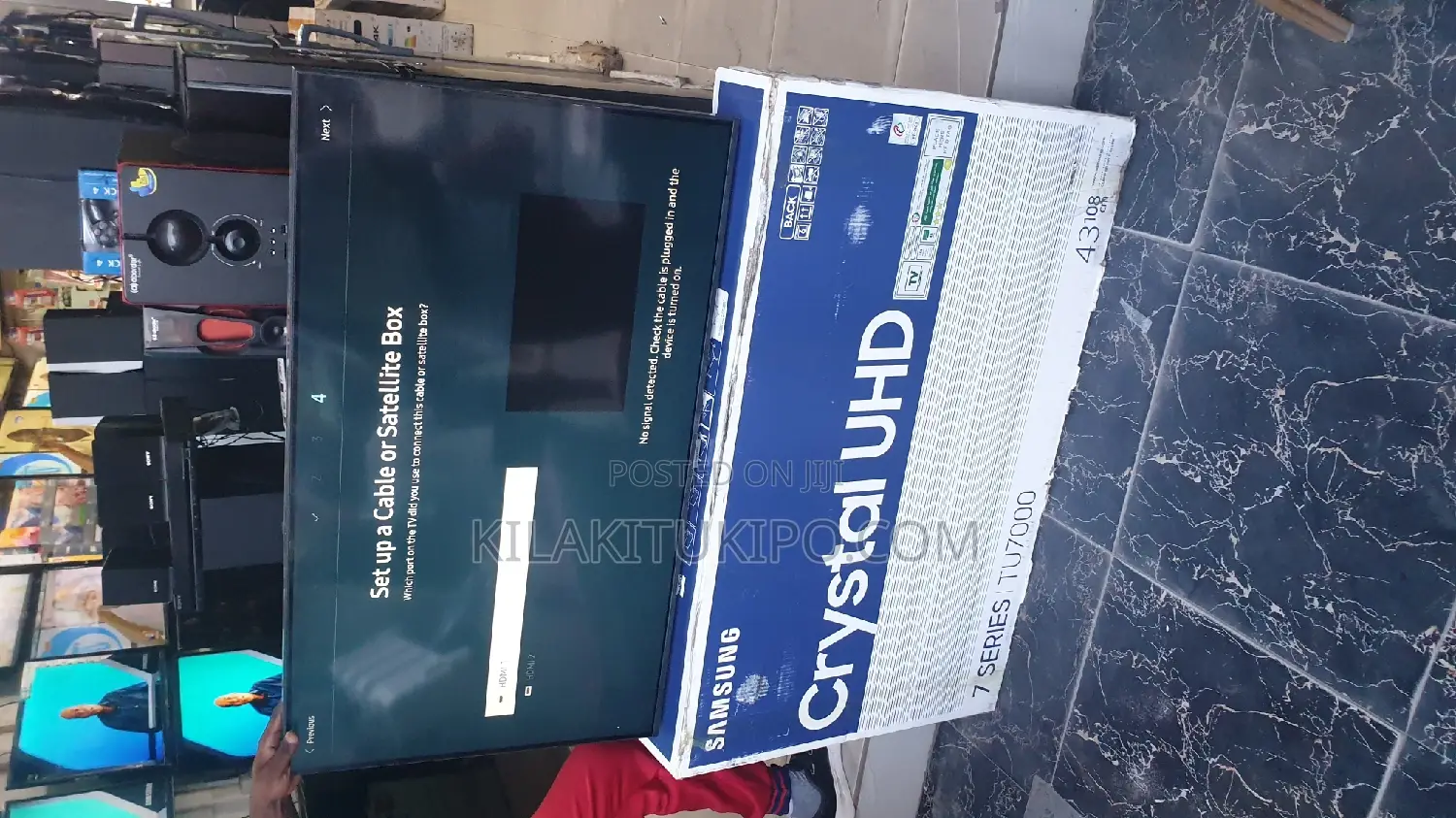 Samsung Crystal Uhd 4K Inch 43 Model Tu7000 Series 7 /2020
