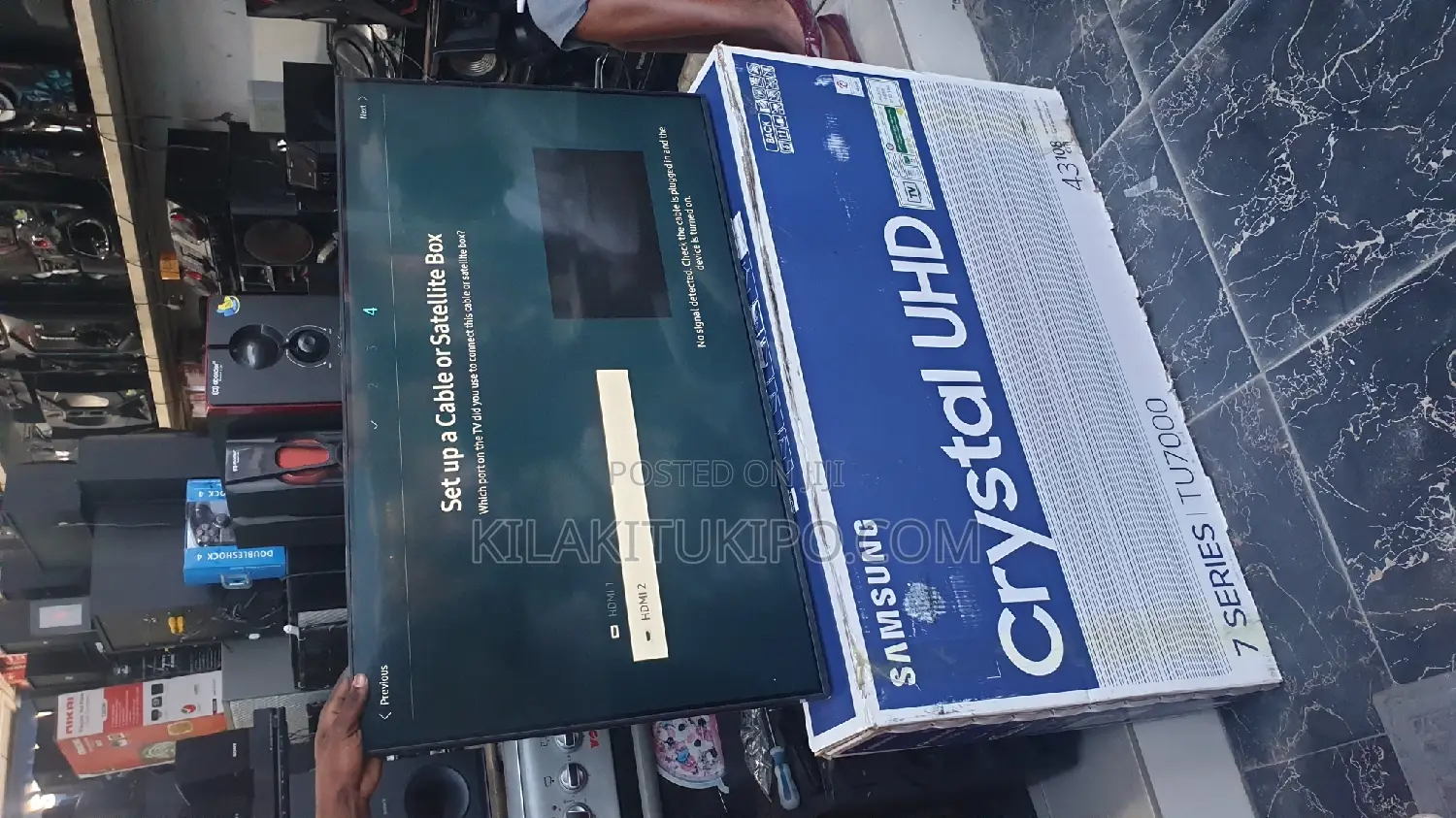 Samsung Crystal Uhd 4K Inch 43 Model Tu7000 Series 7 /2020