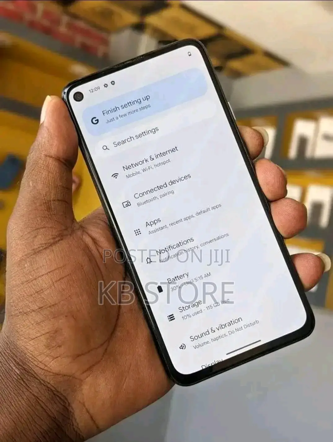 Google Pixel 5a 5G 128 GB Black