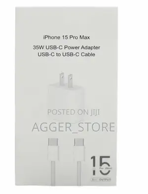 iPhone 15 Pro Max ADAPTER ORIGINAL 35 Watt (Brand New)