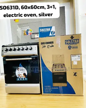 Solstar Oven 3gas +1electric 60*60cm