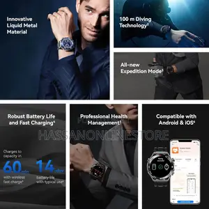 Huawei CLB-B19 Watch Ultimate - Expedition Black