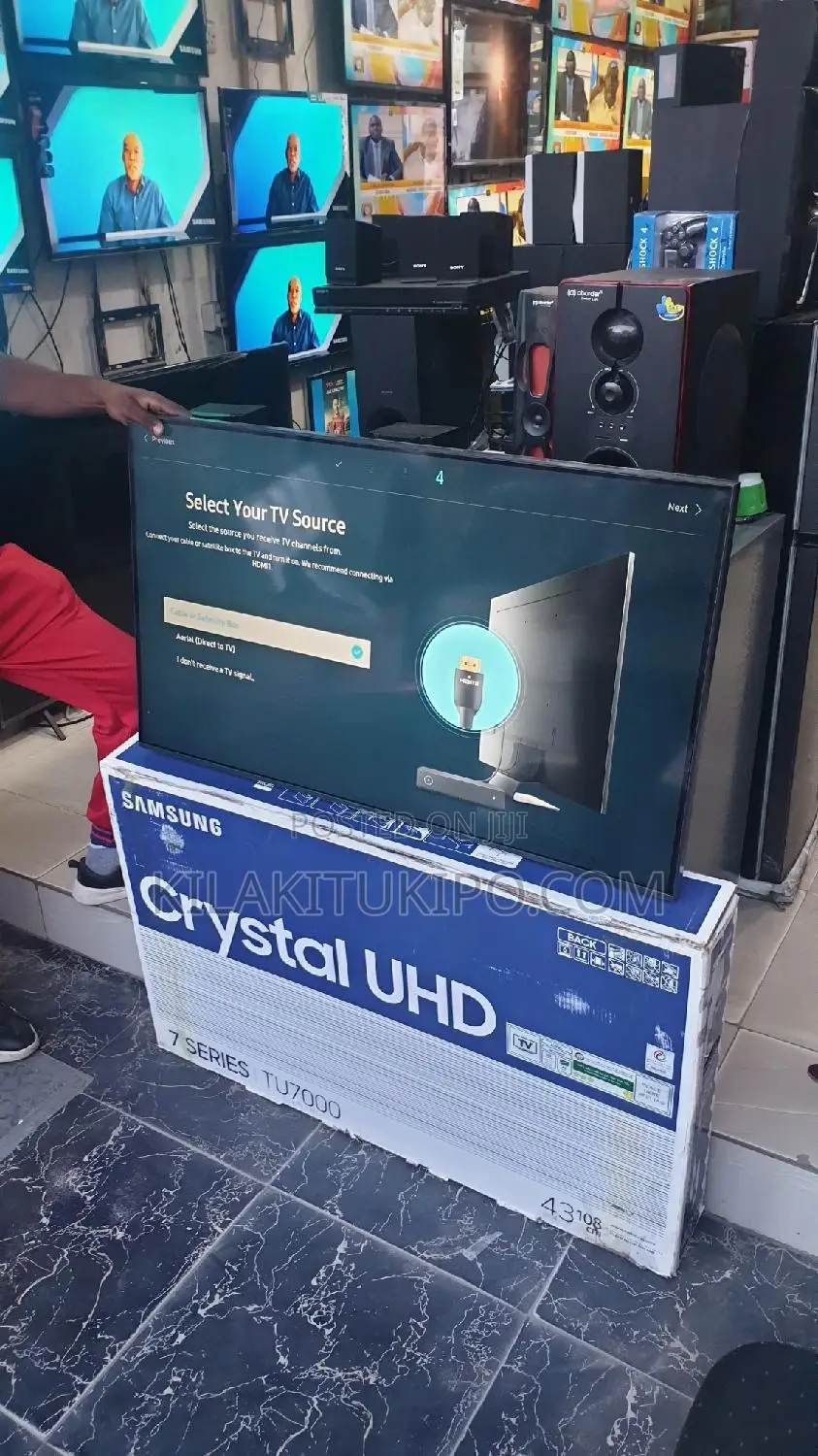 Samsung Crystal Uhd 4K Inch 43 Model Tu7000 Series 7 /2020