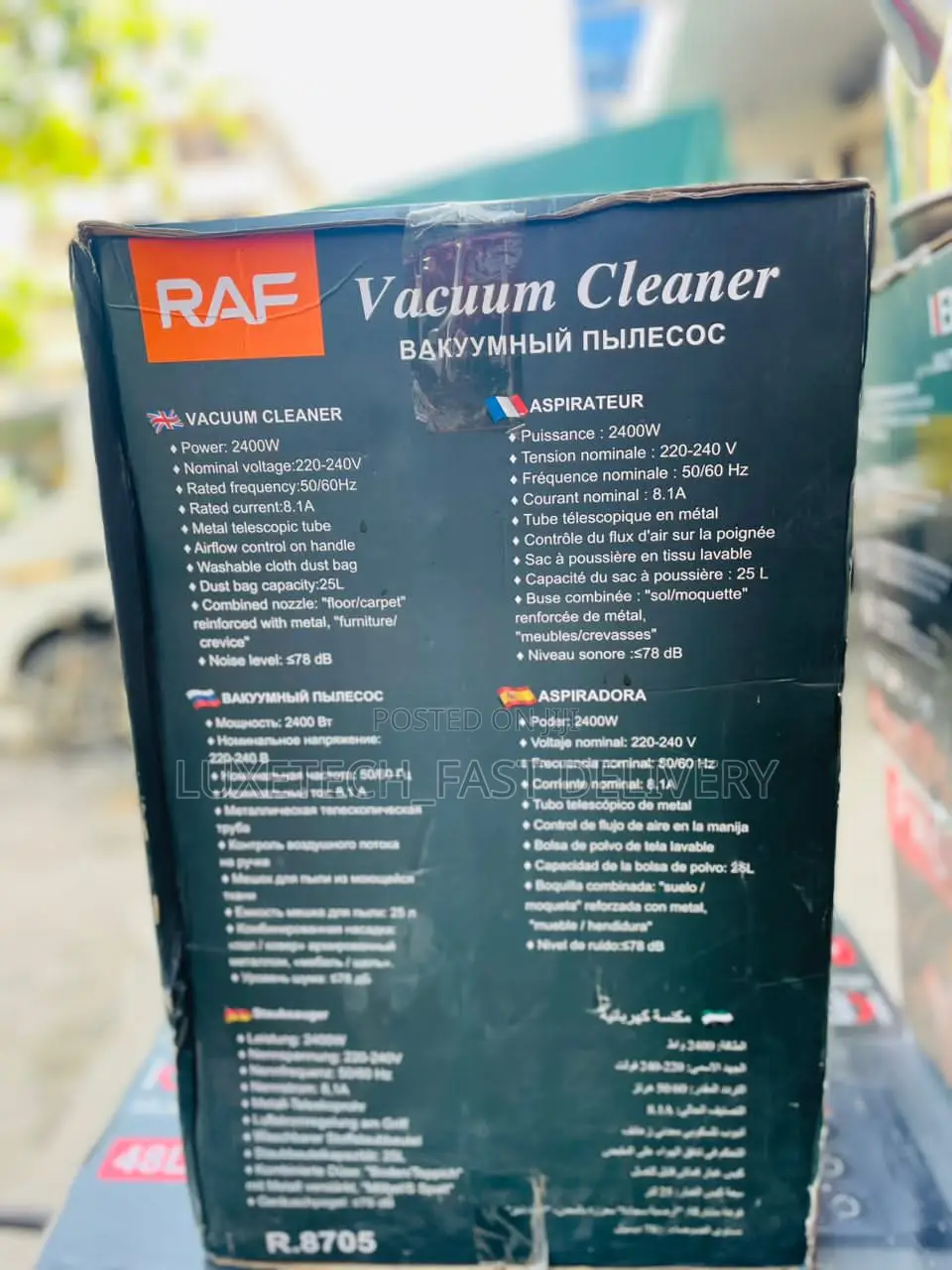 Raf Vacuum Cleaner 25l