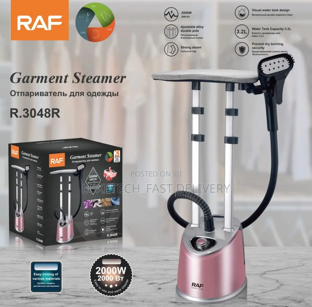 Raf Garment Steamer 3.2L Water Tank 2000W