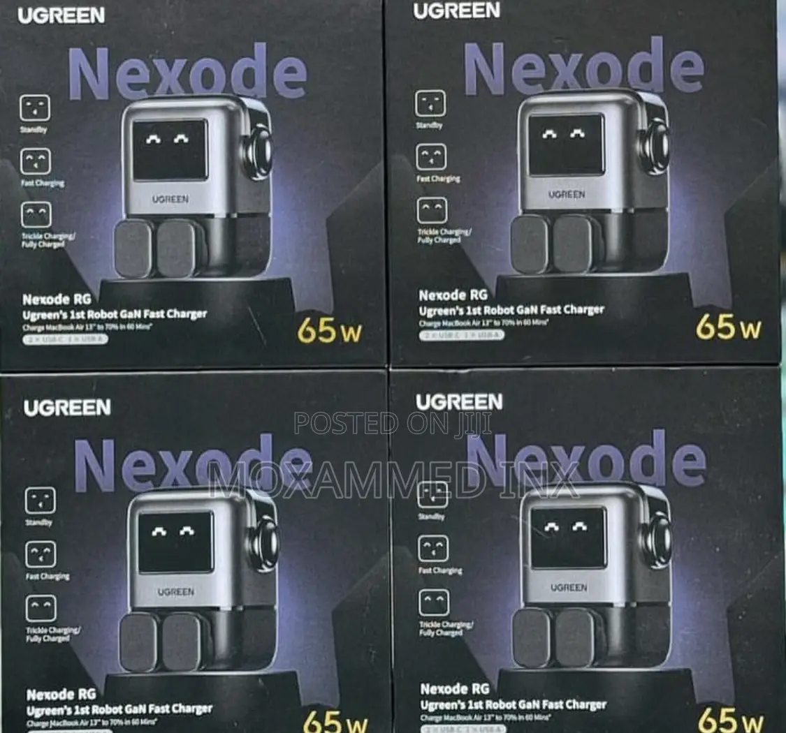 UGREEN Nexode Fast Robot Gang Charger 65W