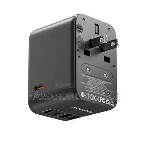Momax 1-World PD35W 5 Ports + AC Travel Adapter UA9