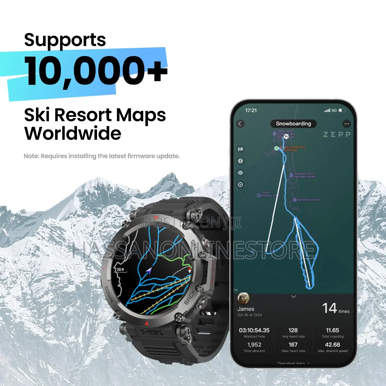 Amazfit T-Rex Ultra Smart Watch for Men