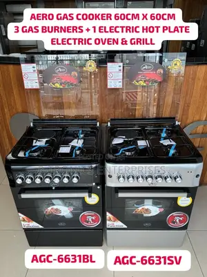 Aero Free Standing Gas Cookers 60x60cm Made in Turkey