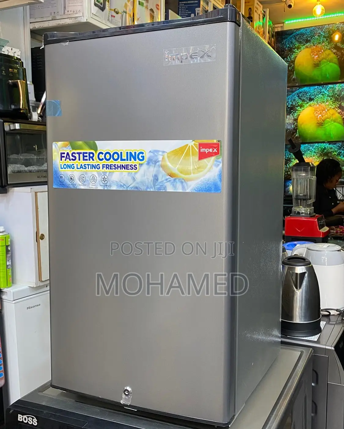 Impex Fridge/Friji 90L