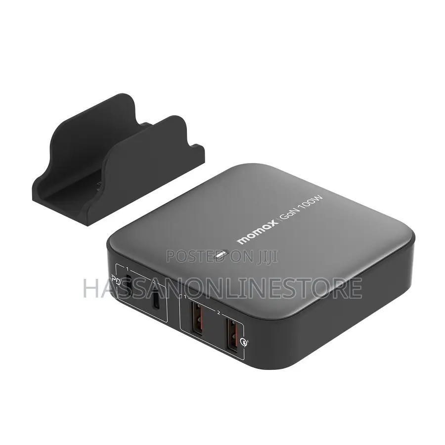 Momax ONEPLUG 100W 4-Port Gan Desktop Charger (UM33)