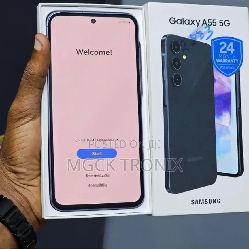 New Samsung Galaxy A55 256 GB Black