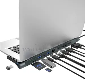10 in 1 Type C USB Docking Station HUB