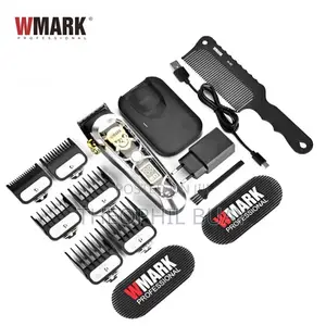 Wmark's First Wireless Charging Hair Clipper 440C Stainless