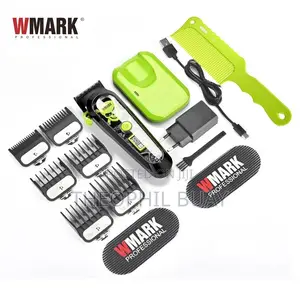 Wmark's First Wireless Charging Hair Clipper 440C Stainless