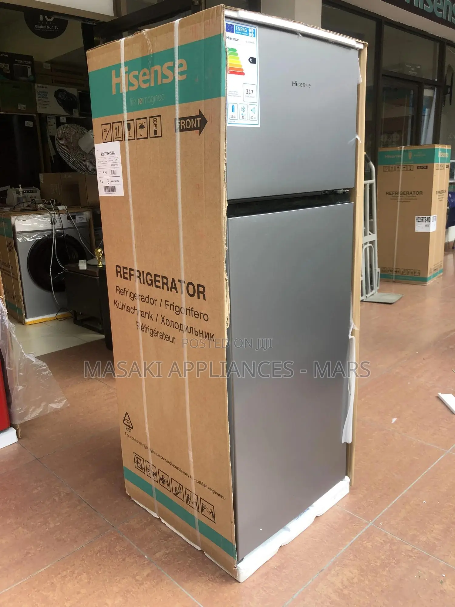 NEW MPYA Hisense Fridge Frezer 205 Liter Refrigerator RD27