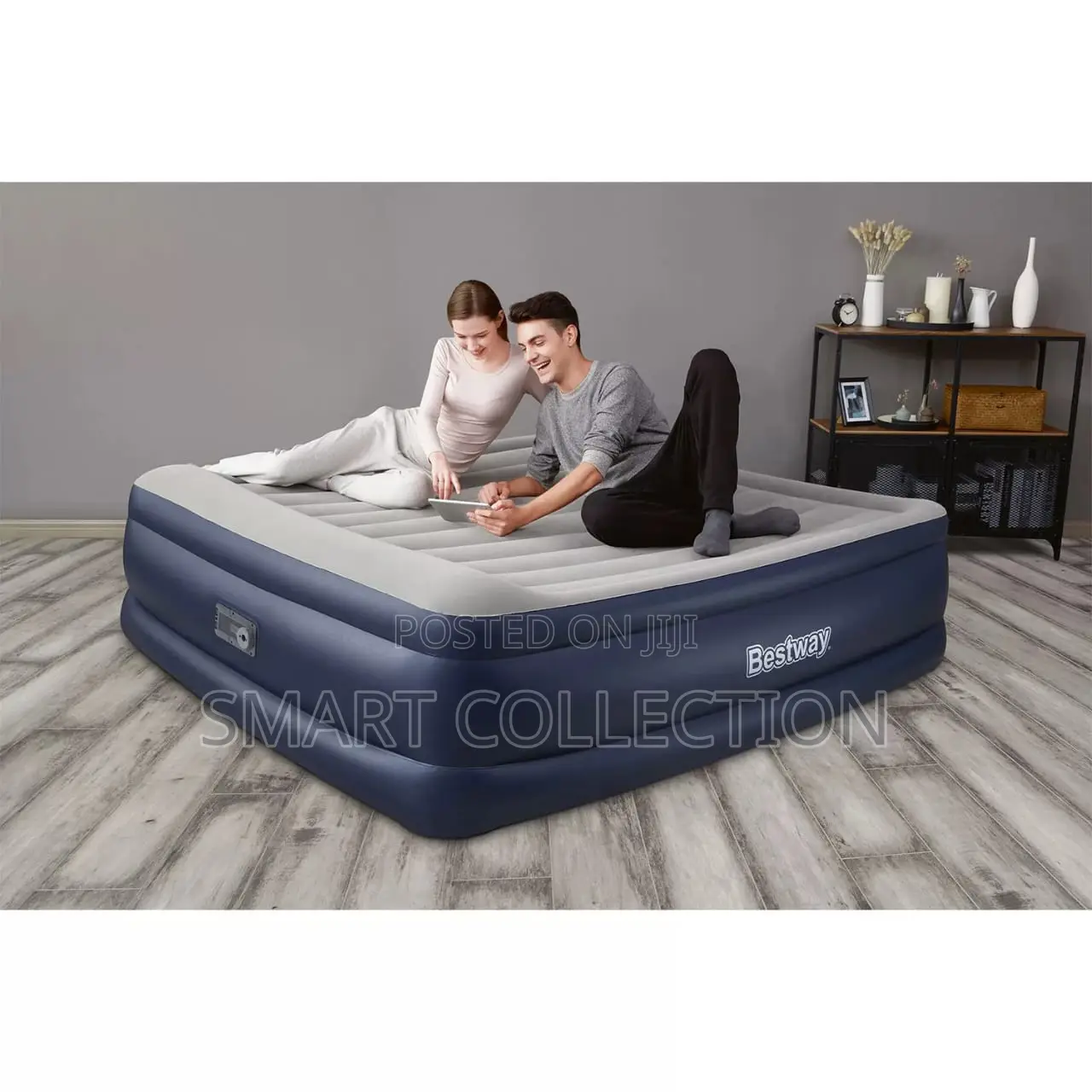 Bestway 5" * 6" Luxurious Air Mattress With 18" Thickness