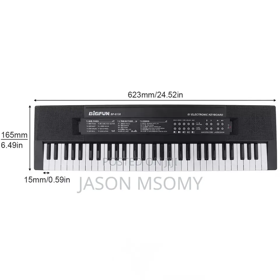61 Keys Electronic Keyboard