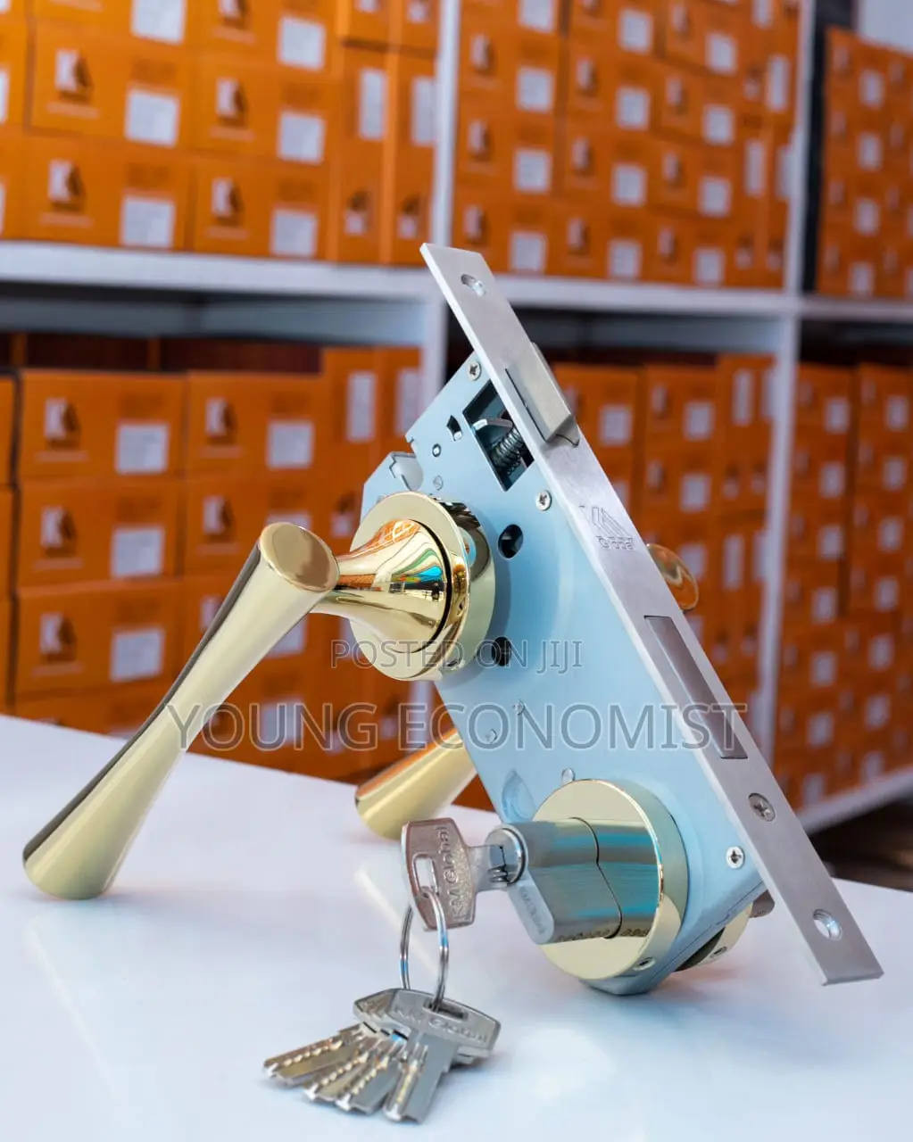 Original Gold Door Lock