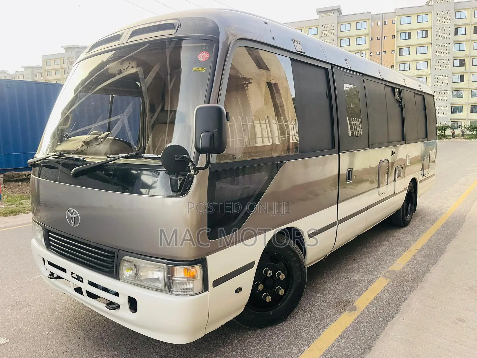 Toyota Coaster 2002 Grey