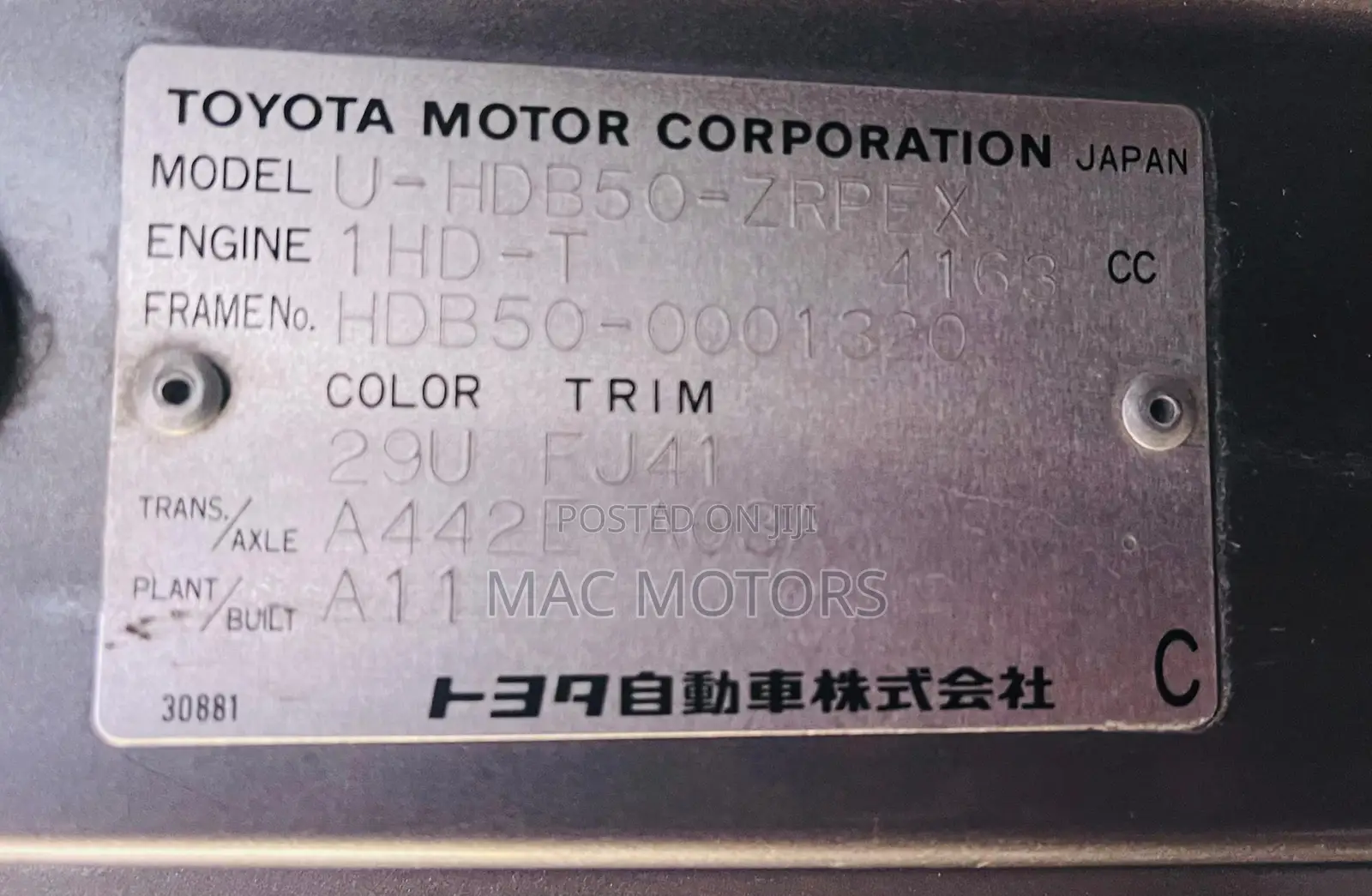 Toyota Coaster 2002 Grey
