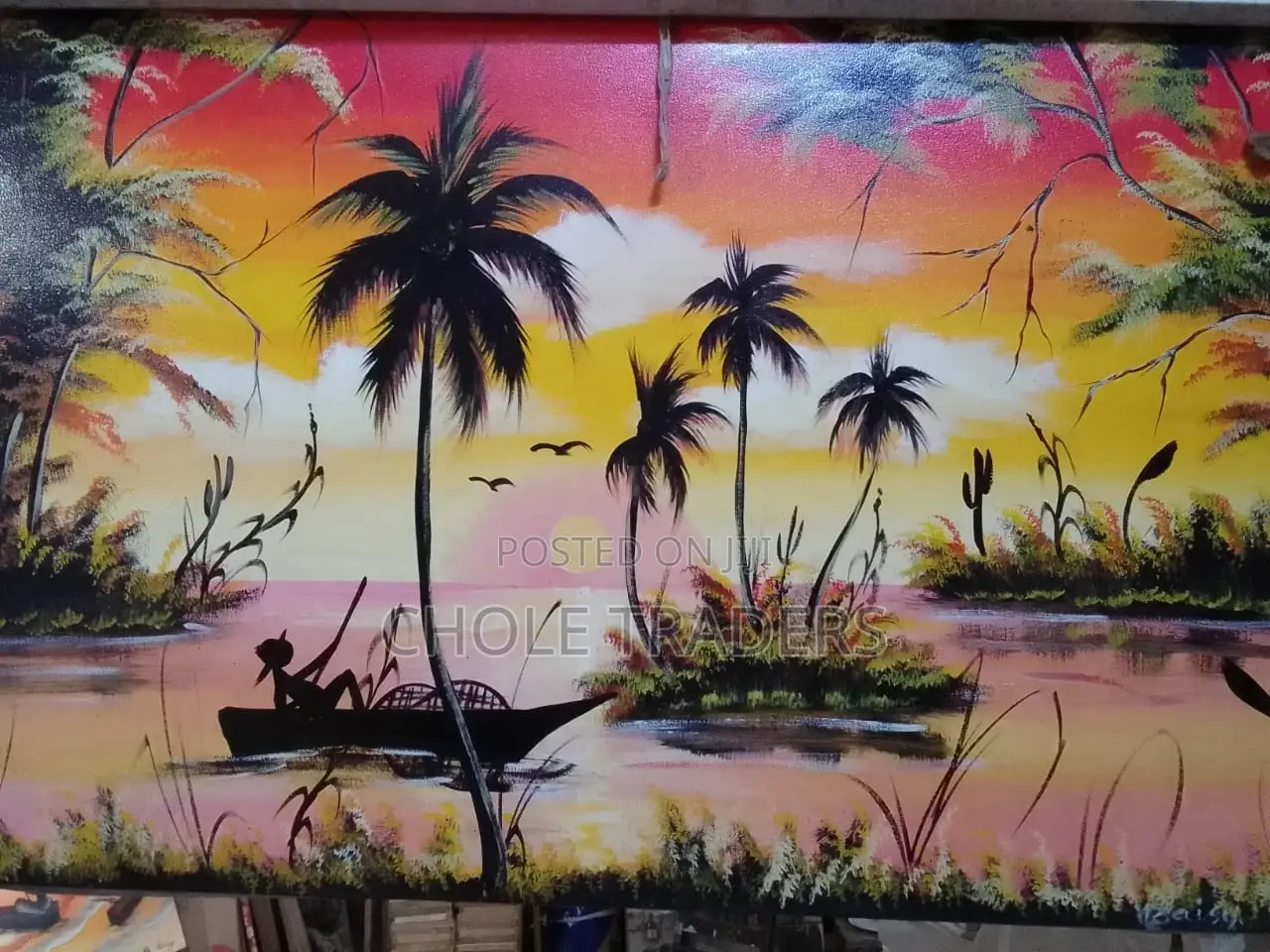 New African Art Paintings for Sale