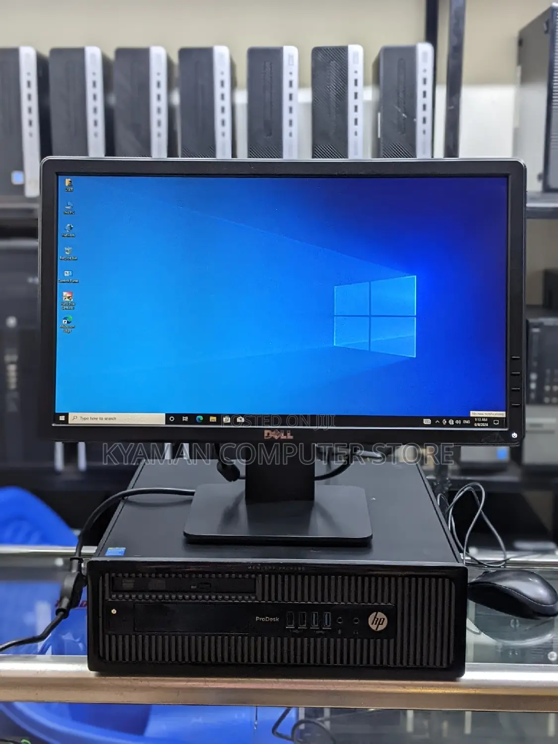 Desktop Computer HP ProDesk 400 4GB Intel Pentium HDD+SSD 500GB