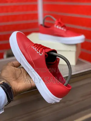 Mens Sneakers Vans Material Leather