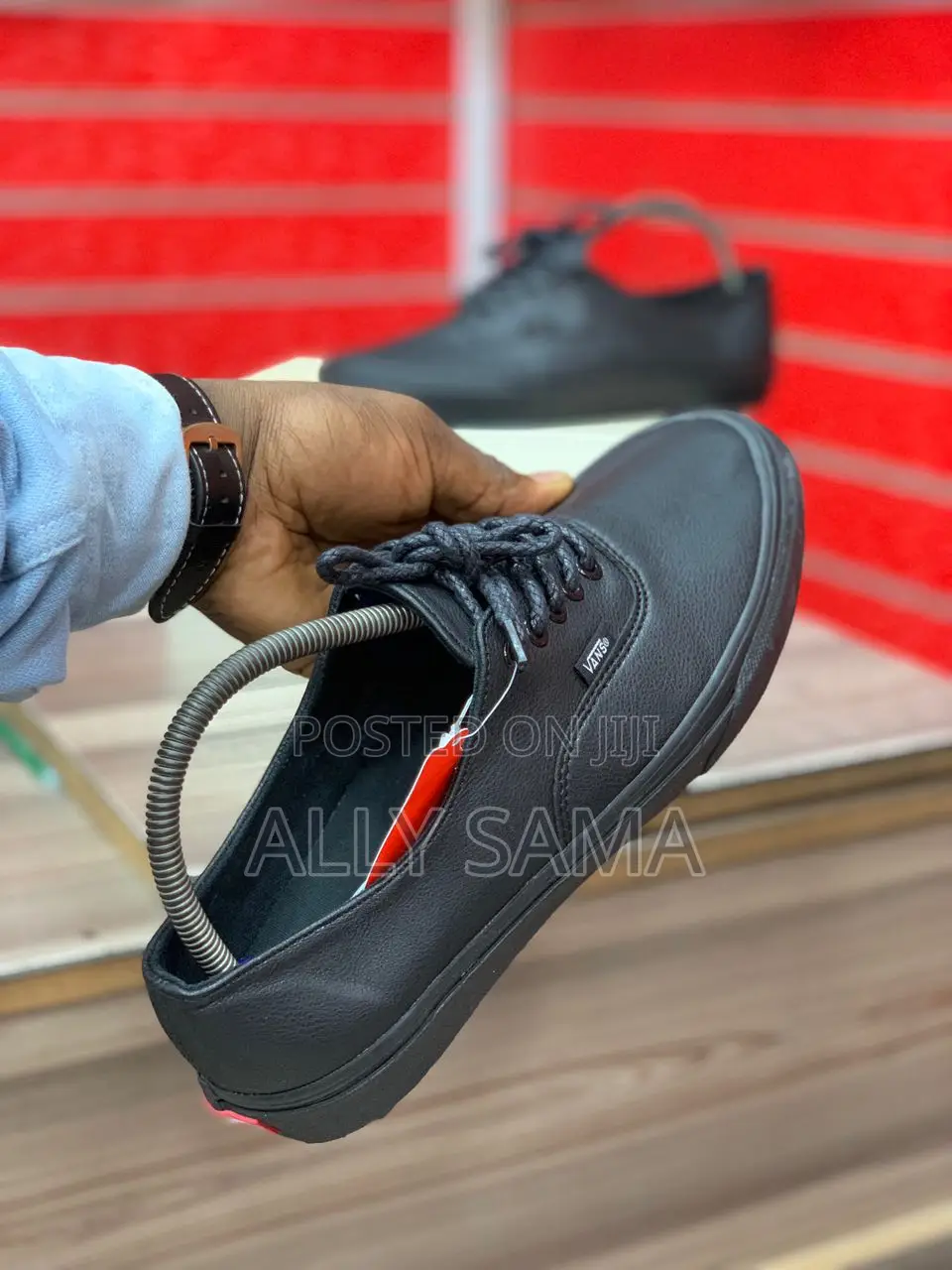 Mens Sneakers Vans Material Leather