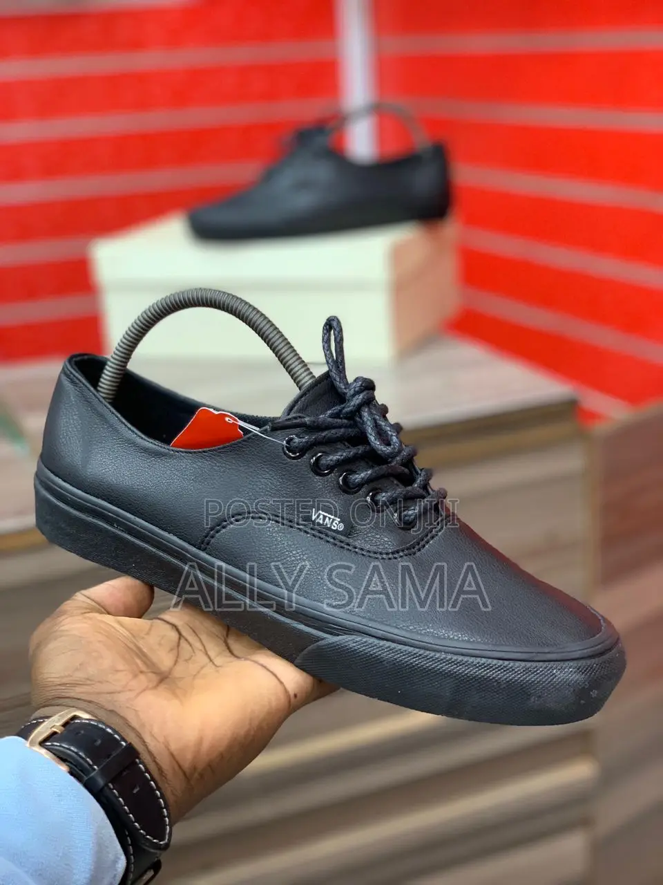 Mens Sneakers Vans Material Leather