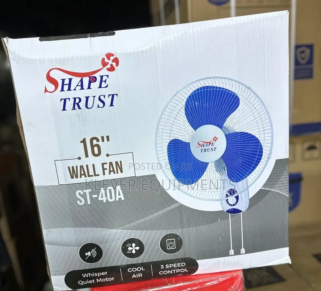 Shape Trust 16” Wall Fan
