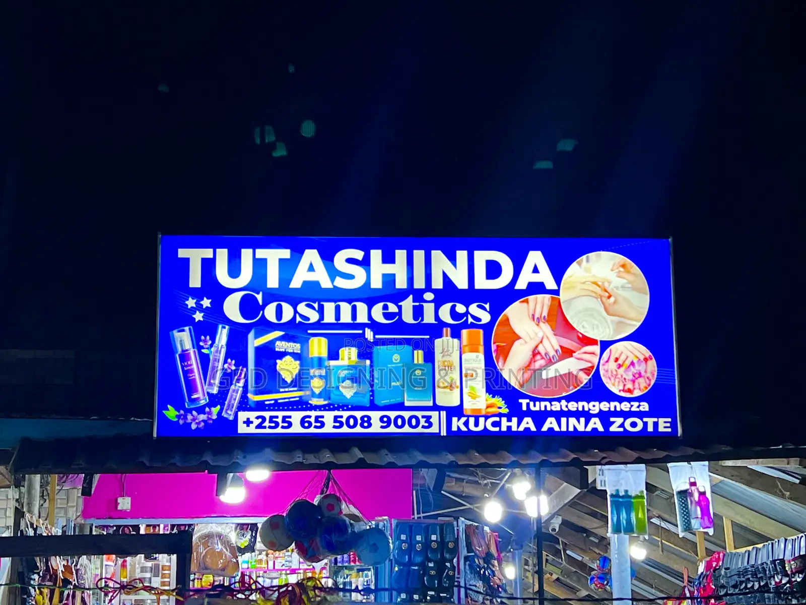 Waka Waka Signboard