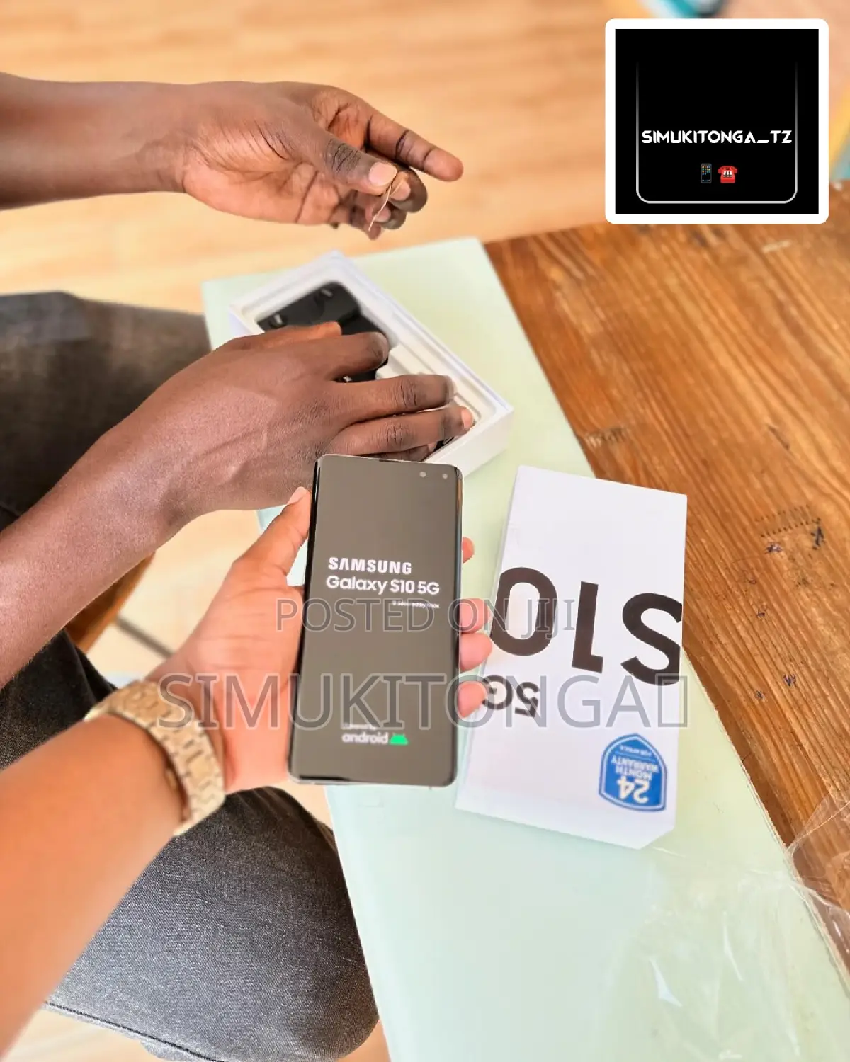 New Samsung Galaxy S10 5G 256 GB White