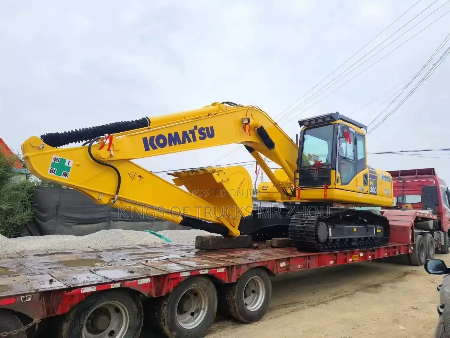 Used Komatsu 200 Excavator