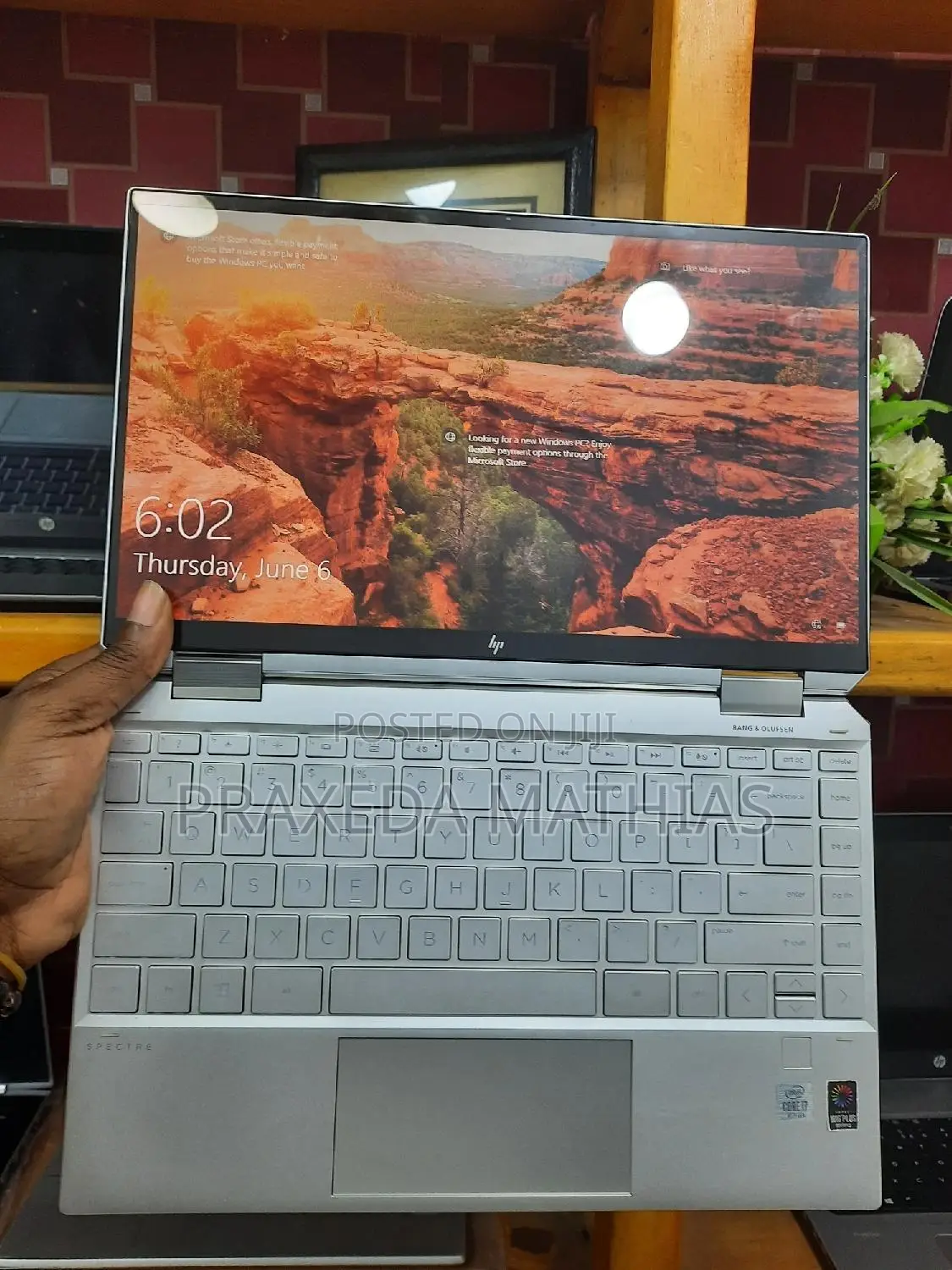 Laptop HP Spectre X360 13 8GB Intel Core I7 SSD 512GB