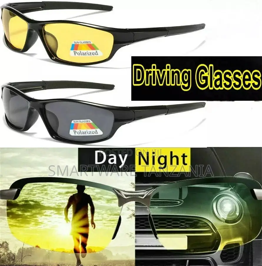 Day Night Vision HD Sunglasses UV400 Driving Glasses Unisex
