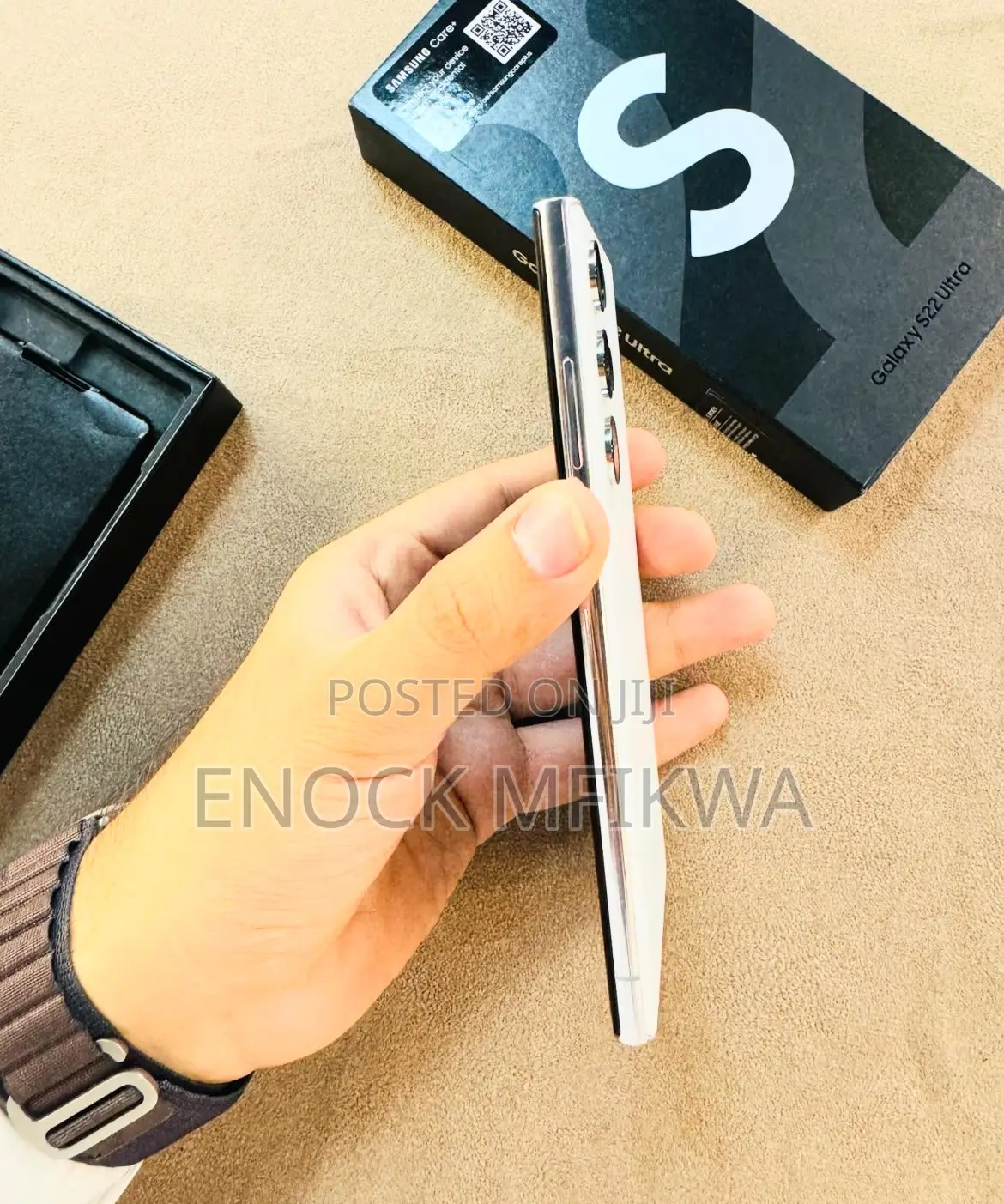 New Samsung Galaxy S22 Ultra 5G 128 GB White