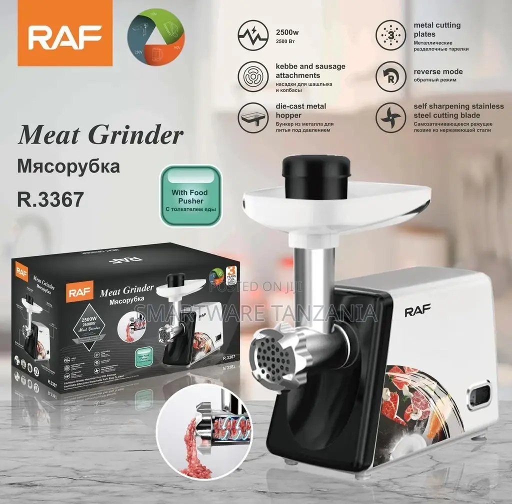 Electric Meat Grinder, Sausage Stuffer, Meat Mincer Machine