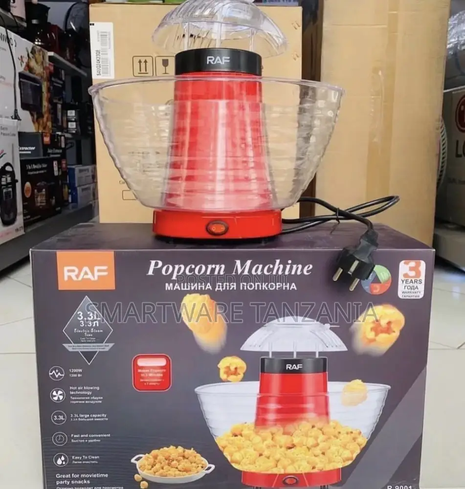 Automatic Portable Mini Stir Popcorn Machine, Popcorn Maker