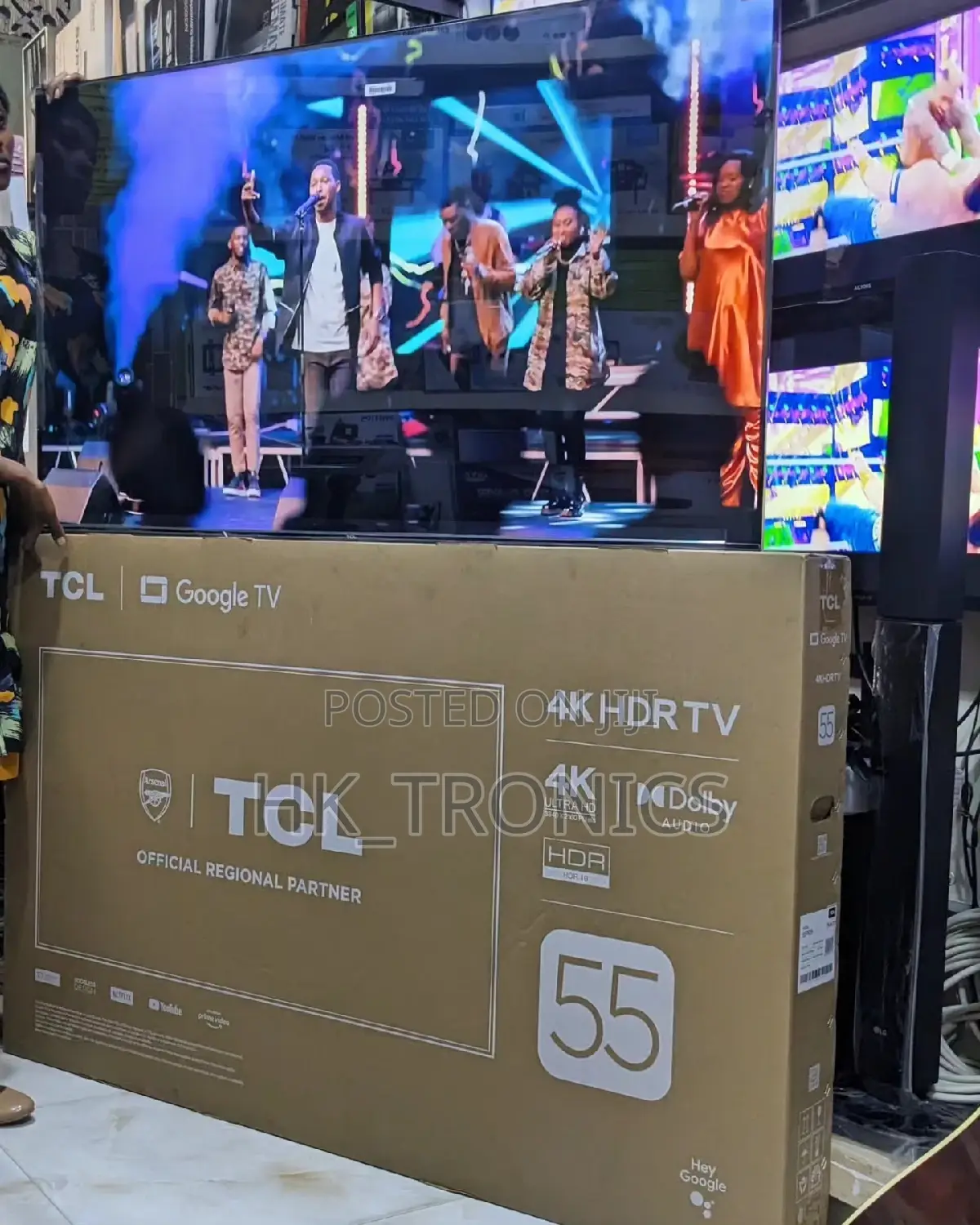 TCL ||Google Tv HDR Ultra HD