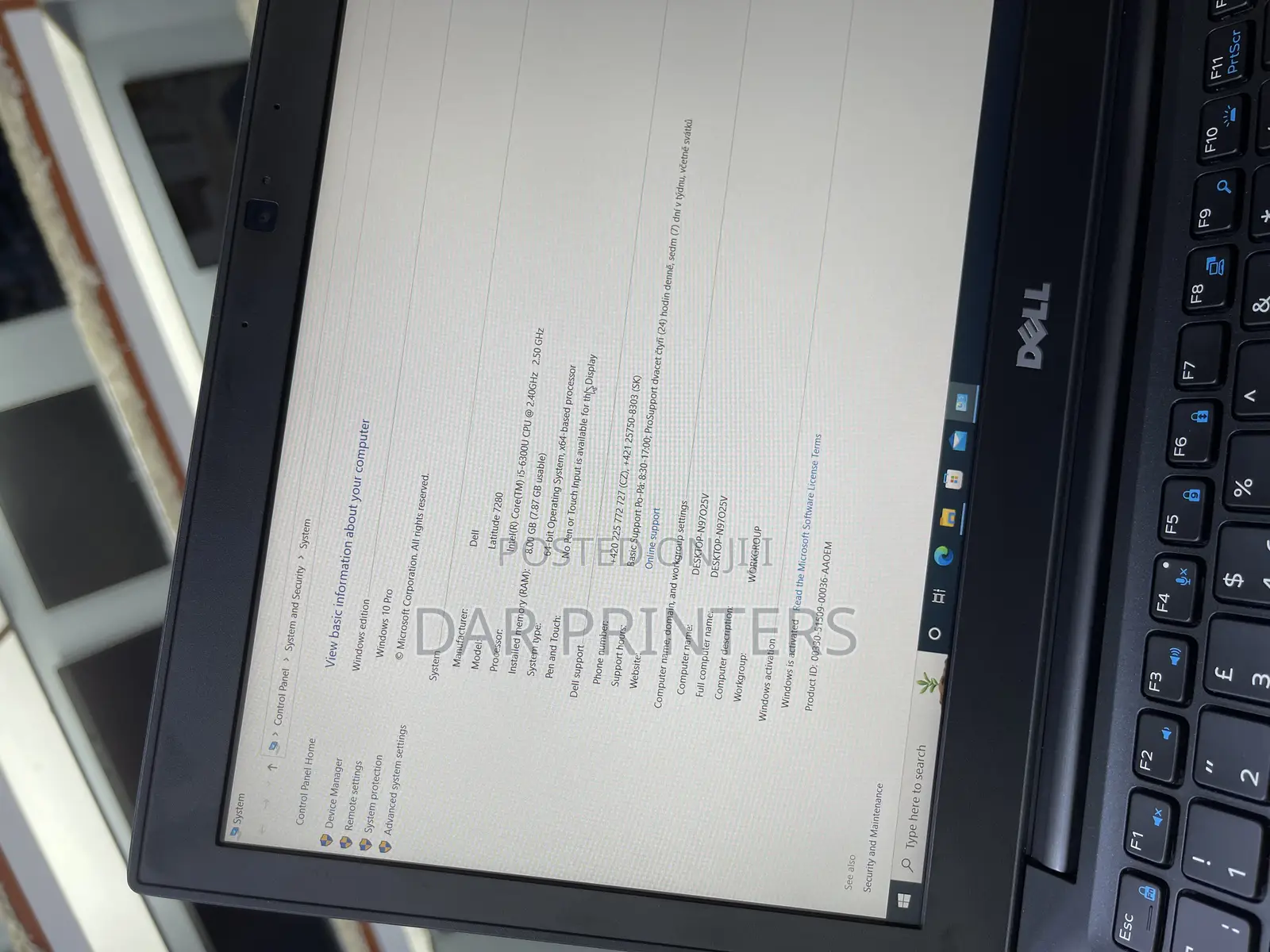 Laptop Dell Latitude 7280 8GB Intel Core I5 SSD 256GB