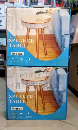 Coffee Table Speaker + Wireless Chager