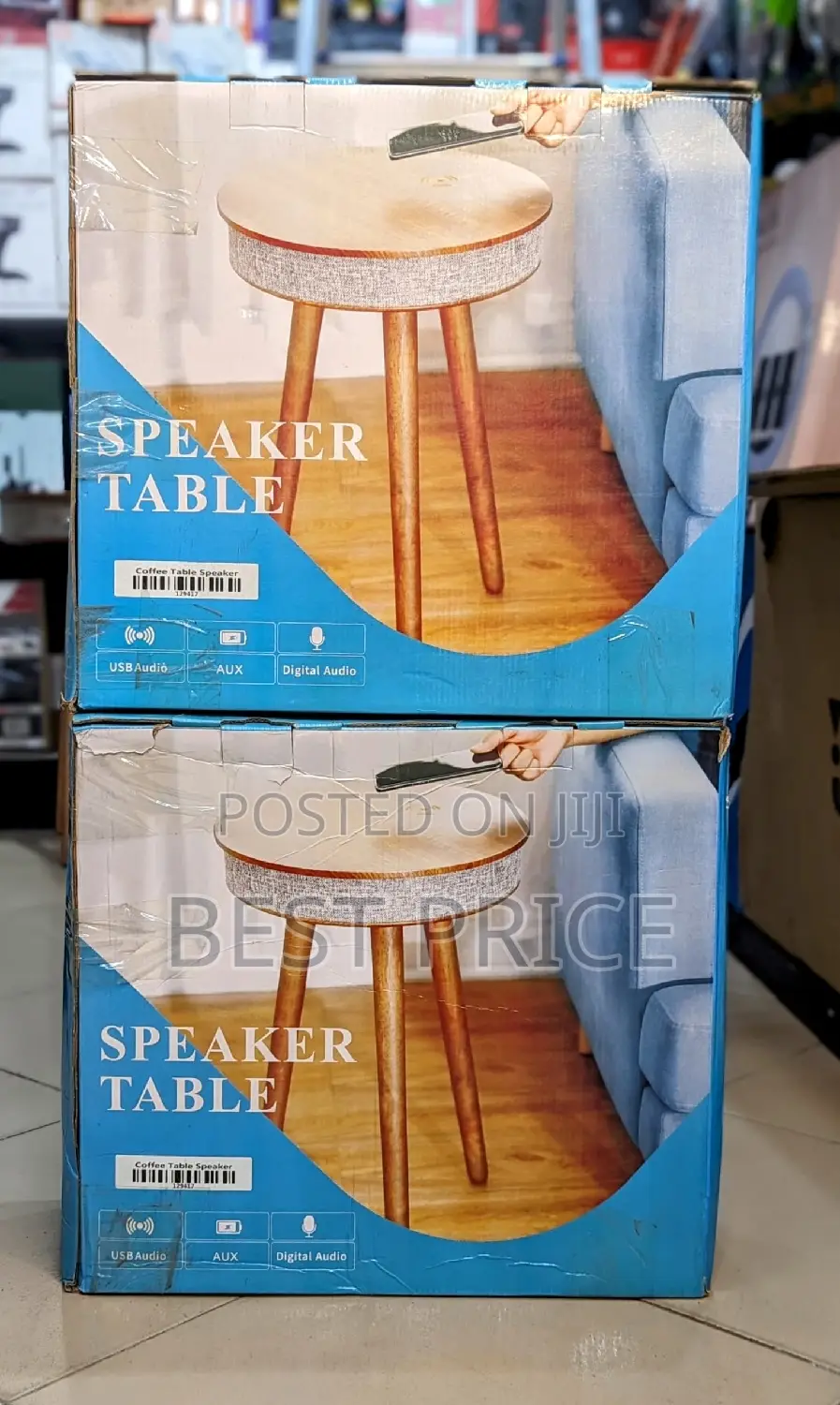 Coffee Table Speaker + Wireless Chager